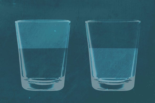 The Empty Half of the Glass May Also Be Full