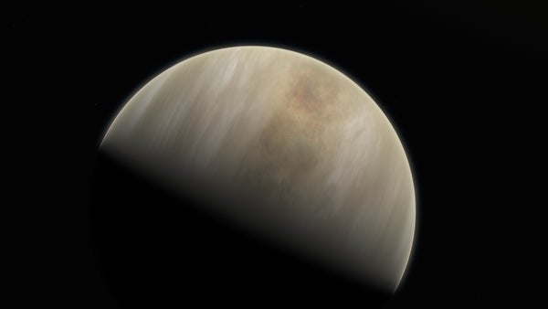 An illustration of Venus