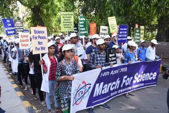 India Joins the Worldwide March for Science