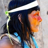 Decorated Huaorani Woman