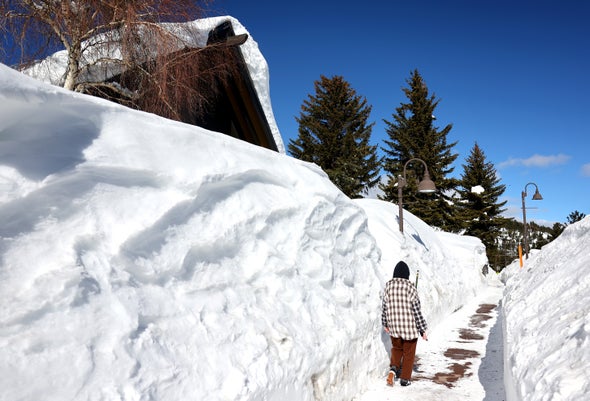 'Pretty Epic' Mountain Snowfall Stuns Californians