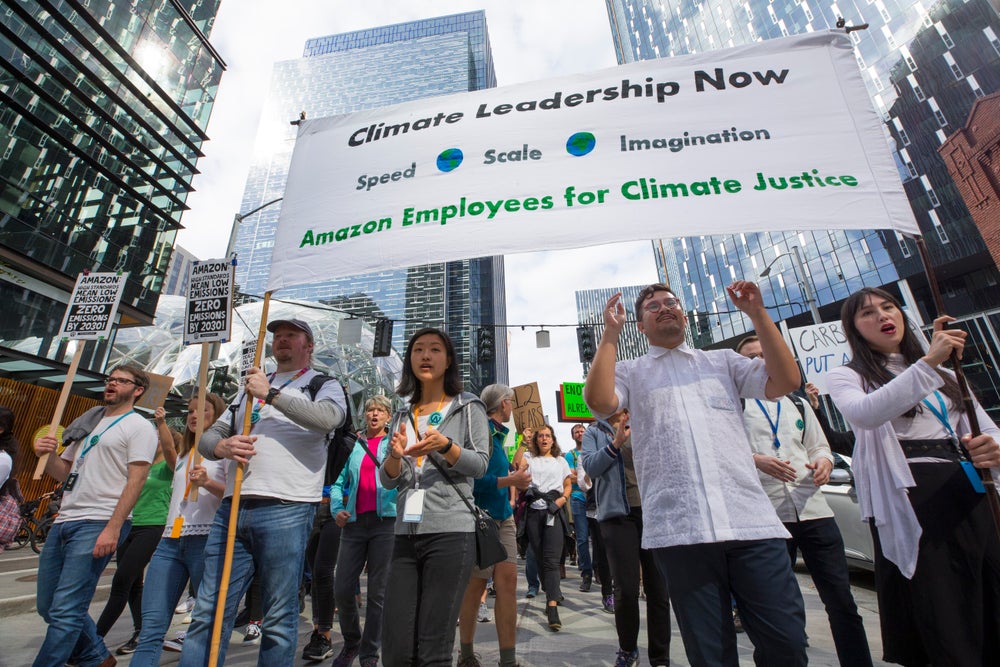 Amazon Workers Win Climate Dispute, But It Is 