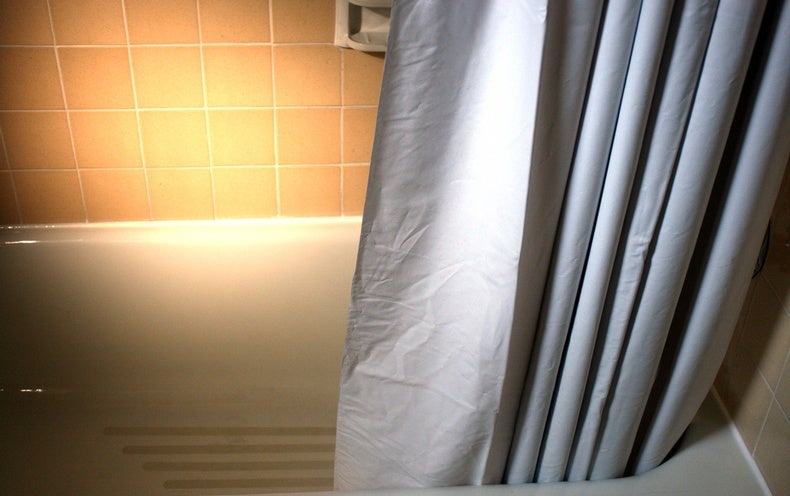 Why Does The Shower Curtain Move Toward, Commercial Shower Curtains