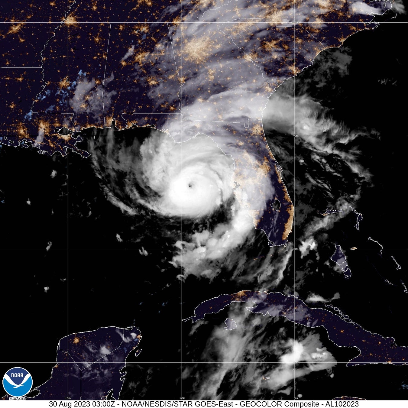 Hurricane Idalia Turns into a Monster Storm because of Heat in Gulf of ...