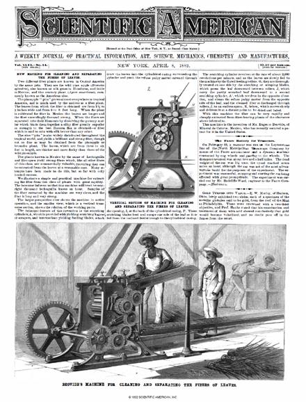 Scientific American Magazine Vol 46 Issue 14