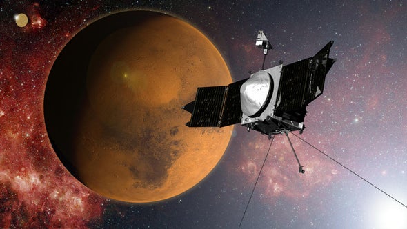 Spacecraft Investigates What Happened to Mars’ Atmosphere