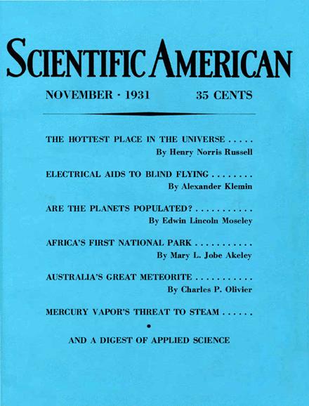 Scientific American Magazine Vol 145 Issue 5