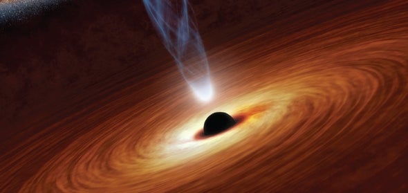 Astronomers Measure How Fast a Supermassive Black Hole Is Spinning