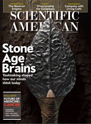 Scientific American Magazine Vol 314 Issue 4