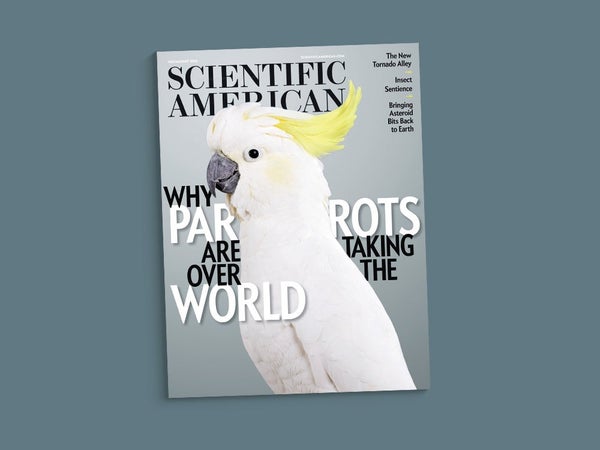 Cover of the July/August 2023 issue of Scientific American.