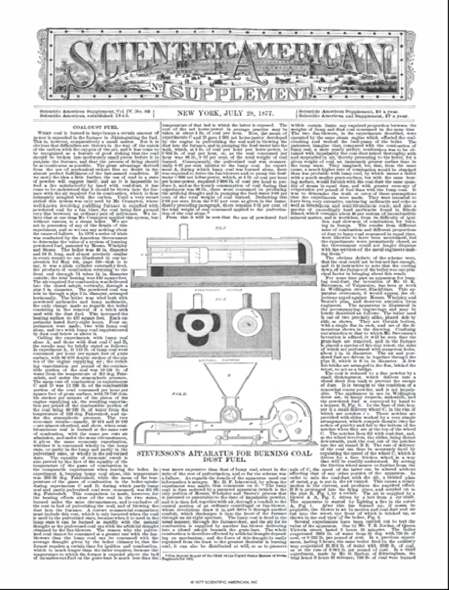 Issue archive 1877 scientific american