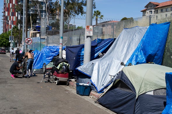 Hepatitis A Outbreak Tears through San Diego Homeless Community ...