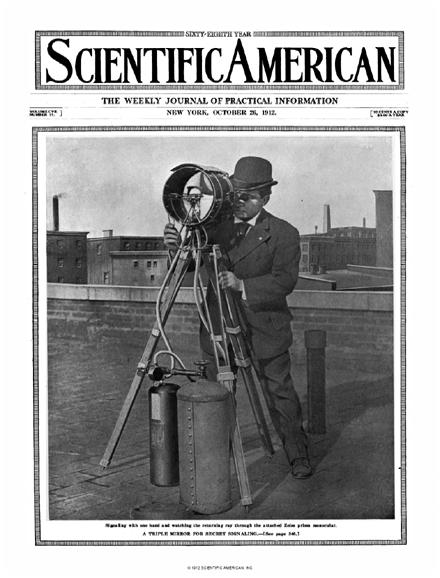 Scientific American Magazine Vol 107 Issue 17