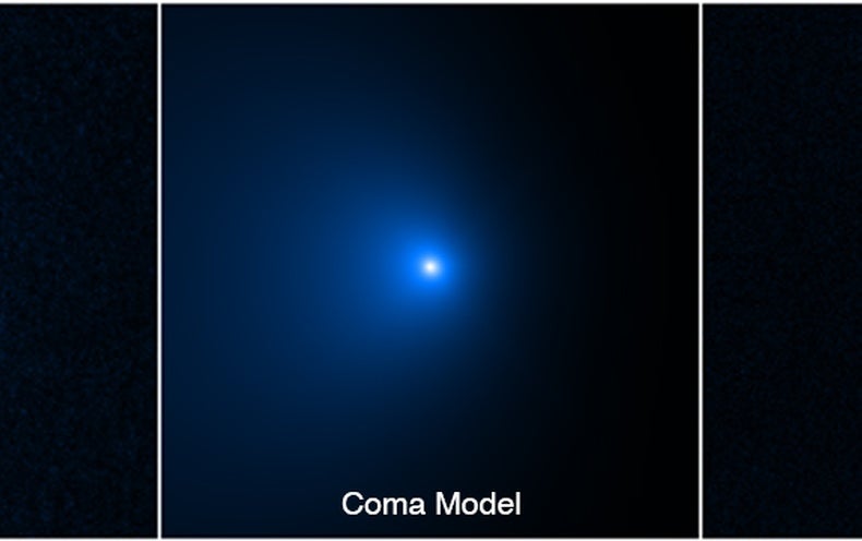 Hubble confirme que la mégacomète liée au système solaire intérieur est la plus grande jamais vue