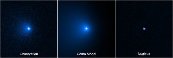 Hubble Confirms Megacomet Bound for Inner Solar System Is Largest Ever Seen