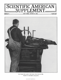 Scientific American Supplements Volume 74, Issue 1911supp