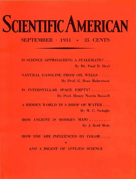 Scientific American Magazine Vol 145 Issue 3