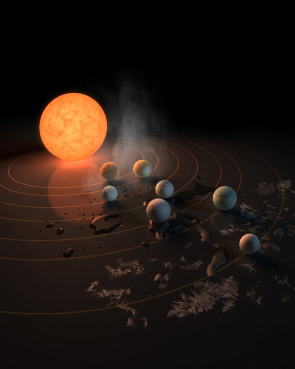Stellar Winds Could Be Bad News for Life on TRAPPIST-1 Planets