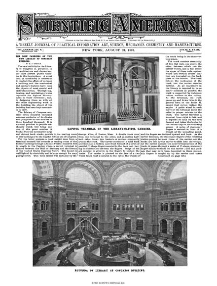 Scientific American Magazine Vol 77 Issue 8