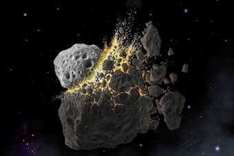 Asteroid Dust Triggered an Explosion of Life on Ancient Earth