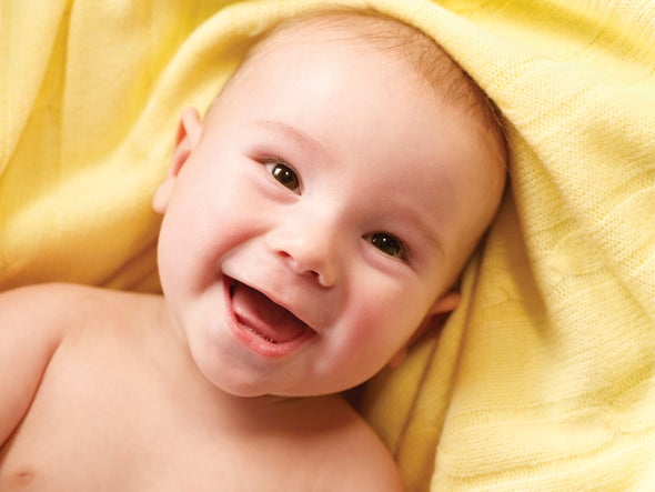 Laughing Matters--and Helps to Explain How Babies Bond