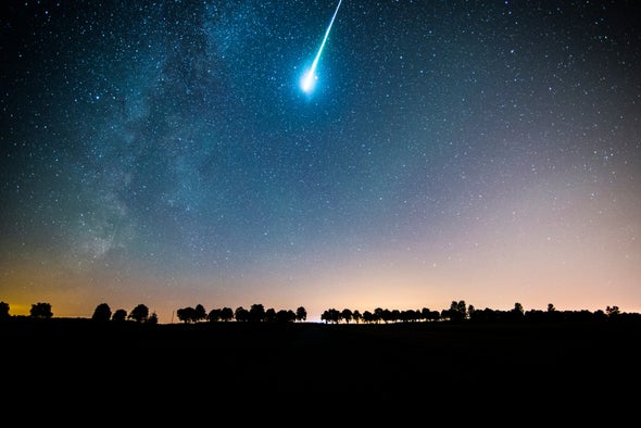 Did a Meteor from Another Star Strike Earth in 2014? - Scientific American