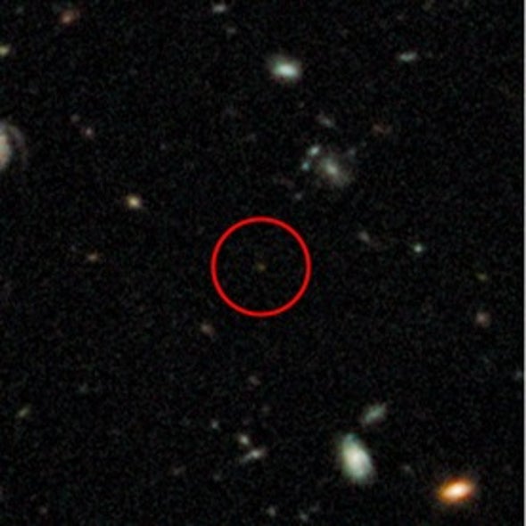 Early Bloomer: Faraway Galaxy Pushes Cosmic View Closer to the Dawn of the Universe