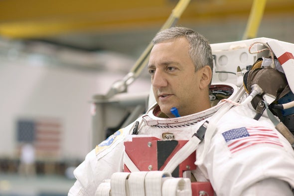 astronaut michael j