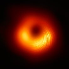 Magnetic Field around a Black Hole Mapped for the First Time