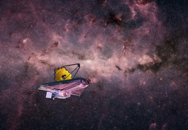 James Webb Space Telescope mission observing universe