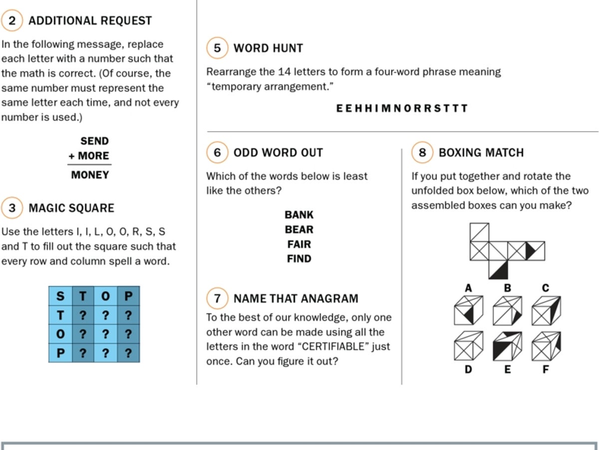Puzzles | Scientific American puzzles-scientific-american