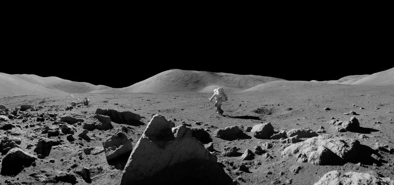 Поверхность луны фото реальные Apollo-Era Tremors Reveal a Dynamic, Active Moon Scientific American