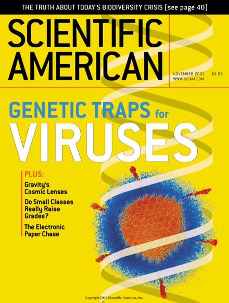 November 2001 scientific american