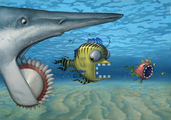 Sharklike Helicoprion Ruled Its Environs With A Row Of Vertical Teeth Scientific American