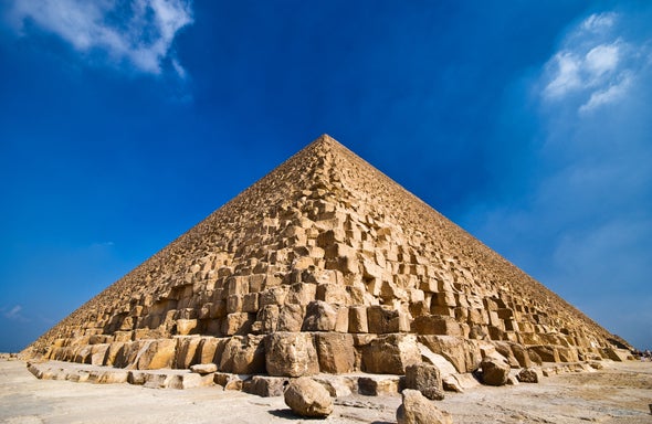 A Ramp Contraption May Have Been Used to Build Egypt's Great Pyramid