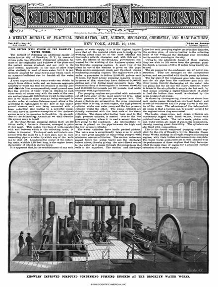 Scientific American Magazine Vol 54 Issue 15