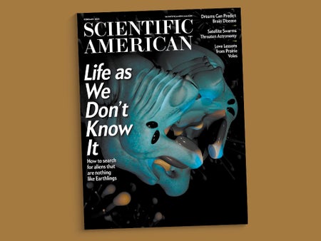 Cover image of the February 2023 issue of 大众科学.
