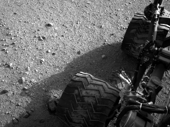Road Trip!: Curiosity Gets Gritty as it Embarks on Its Journey
