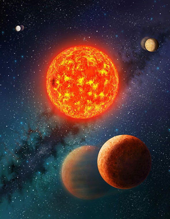 Astronomers Weigh Mars-Sized Exoplanet