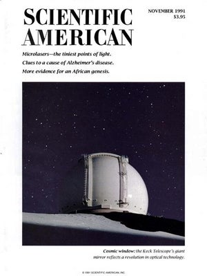 Scientific American Magazine Vol 265 Issue 5