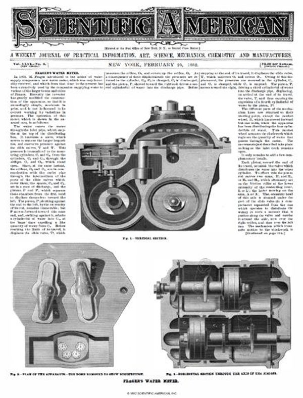 Scientific American Magazine Vol 46 Issue 8