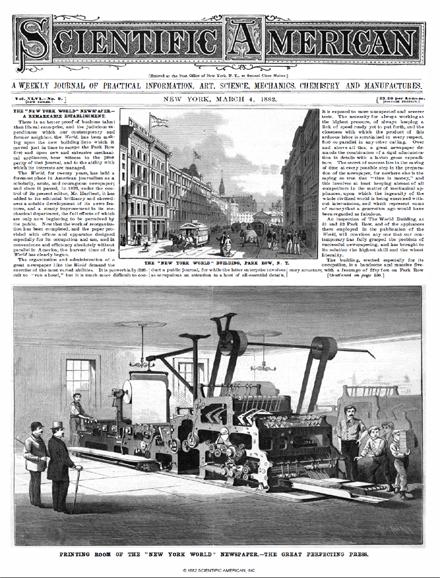 Scientific American Magazine Vol 46 Issue 9