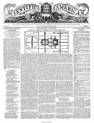Scientific American Magazine Vol 1 Issue 12