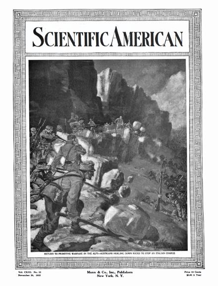 Scientific American Magazine Vol 113 Issue 21