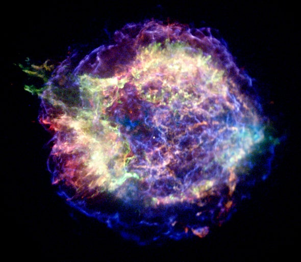 Supernova Packs a Kick - Scientific American