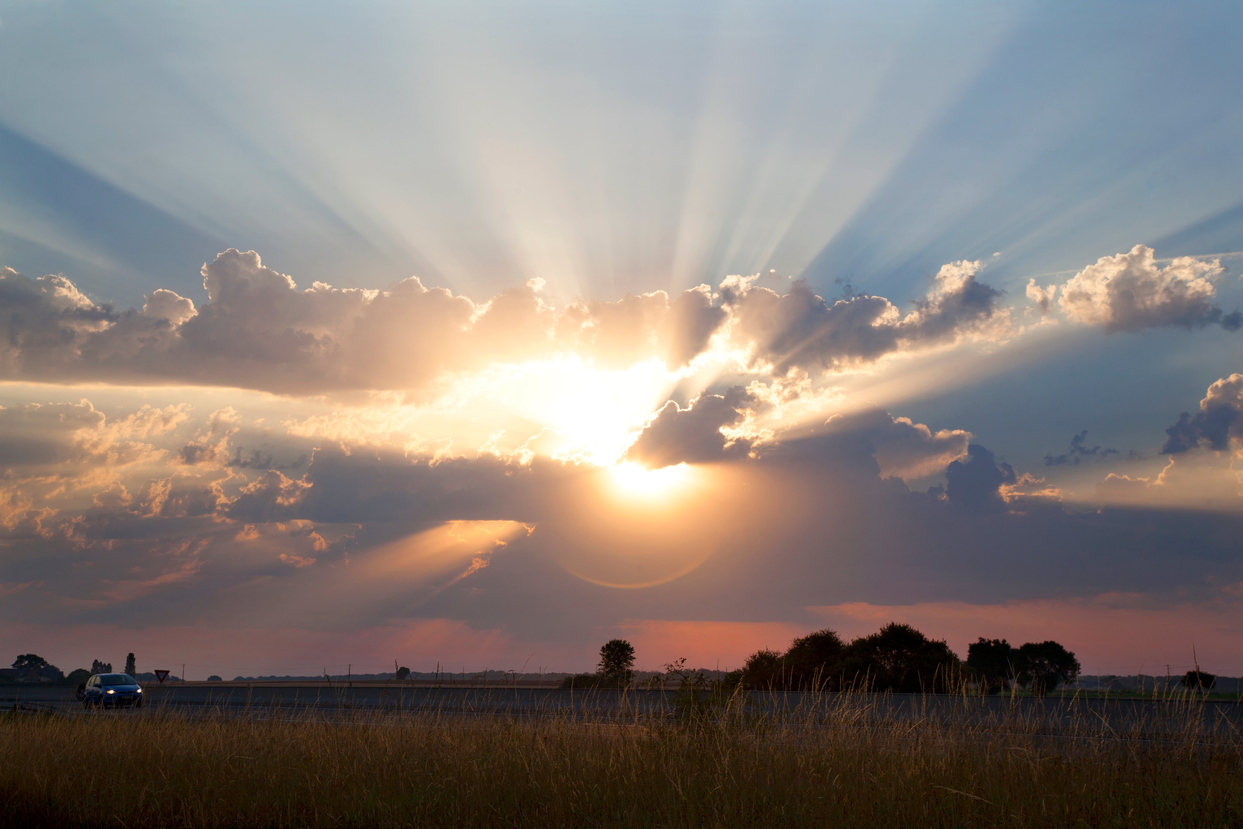 sun rays