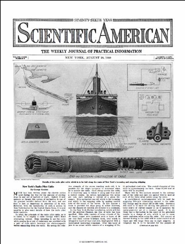 Scientific American Magazine Vol 123 Issue 9