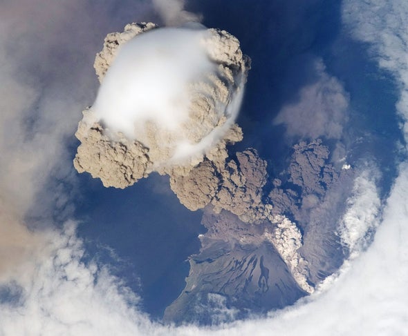 Volcano from Space
