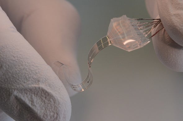 Paralyzed Rats Walk Again with Flexible Spinal Implant