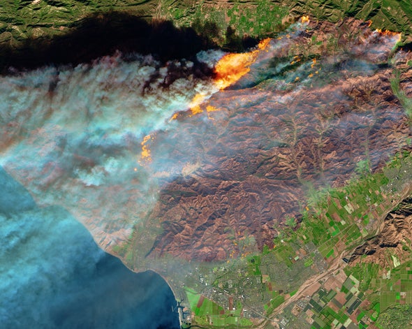 California Wildfire Sets Grim Record